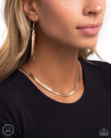 Musings Moment - Gold - Paparazzi Accessories