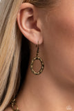 Tangible Tranquility - Brass - Paparazzi Accessories