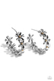 Floral Flamenco - Silver - Paparazzi Accessories