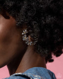 Floral Flamenco - Silver - Paparazzi Accessories