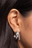 Textured Tremolo - Silver - Paparazzi Accessories