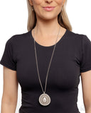 Opera Enthusiast - White - Paparazzi Accessories