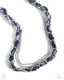 Denim Danger - Silver - Paparazzi Accessories