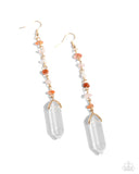 Quartz Qualification - Orange - Paparazzi Accessories