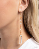 Quartz Qualification - Orange - Paparazzi Accessories
