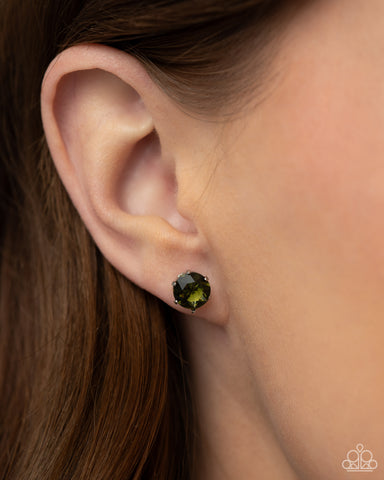 Breathtaking Birthstone - Green (August) - Paparazzi Accessories