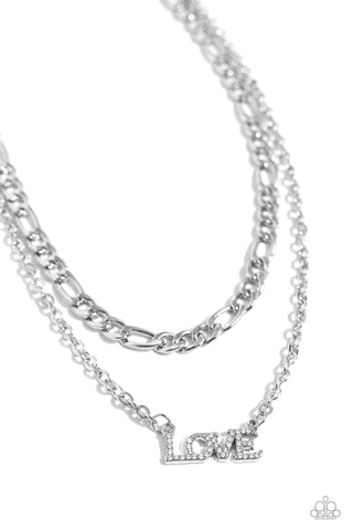 Lovely Layers - White - Paparazzi Accessories