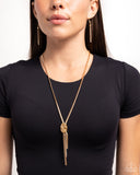 Knotted Keeper - Gold - Paparazzi Accessories