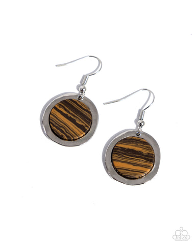 Pendant Paradox - Brown - Paparazzi Accessories