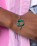 Geode Greeting - Green - Paparazzi Accessories