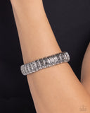 Manufactured Magnificence - Silver - Paparazzi Accessories