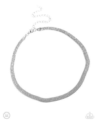 Simply Scintillating - Silver - Paparazzi Accessories
