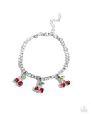 Candid Cherries - Red - Paparazzi Accessories