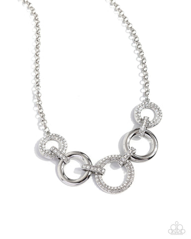 Cosmopolitan Confidence - White - Paparazzi Accessories
