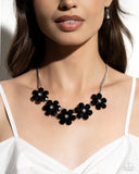 Floral Fun - Black - Paparazzi Accessories