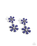 A Blast of Blossoms - Blue - Paparazzi Accessories
