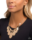 Hammered Horoscope - Gold - Paparazzi Accessories