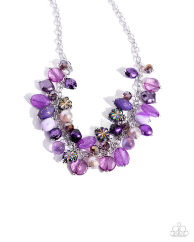 Offbeat Ofrenda - Purple - Paparazzi Accessories