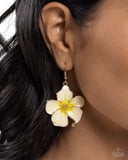 Floral Flavor - Gold - Paparazzi Accessories