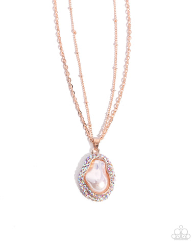 Beachy Baroness - Rose Gold - Paparazzi Accessories