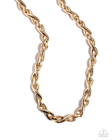 Infinite Influence - Gold - Paparazzi Accessories