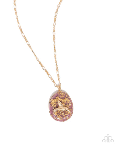 Hummingbird Haute - Purple - Paparazzi Accessories