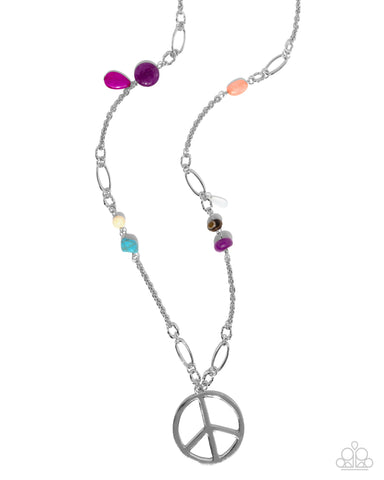 Peaceful Playtime - Purple - Paparazzi Accessories