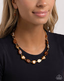 Spotted Safari - Brown - Paparazzi Accessories