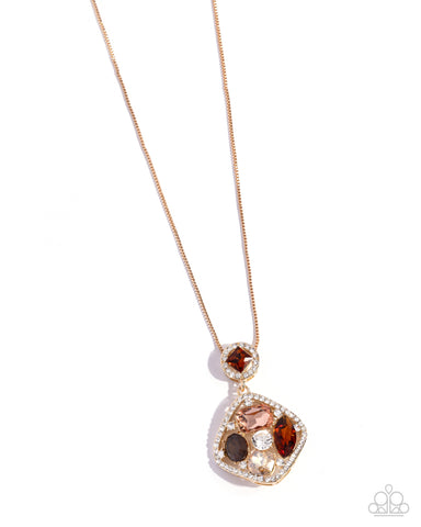 Pronged Princess - Brown - Paparazzi Accessories