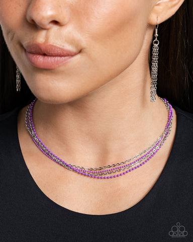 Industrial Independence - Purple - Paparazzi Accessories