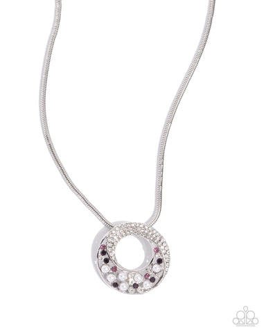 Scintillating Spiral - Purple - Paparazzi Accessories