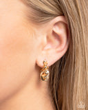 Corkscrew Chic - Gold - Paparazzi Accessories
