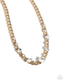Pronged Perfection - Gold - Paparazzi Accessories