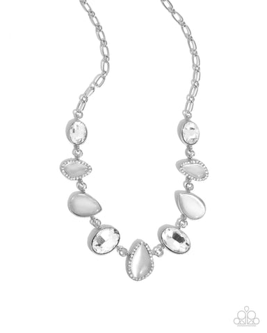 Royal Ready - White - Paparazzi Accessories
