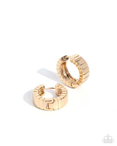 BOLD Up! - Gold - Paparazzi Accessories