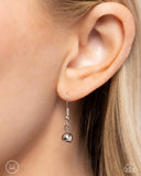 Teeming Teardrop - Silver - Paparazzi Accessories