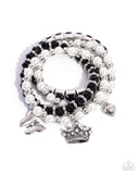 Feminine Charm - Black - Paparazzi Accessories