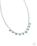 Conveying Charm - Blue - Paparazzi Accessories