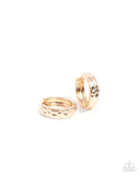 Hammered Hyperware - Gold - Paparazzi Accessories