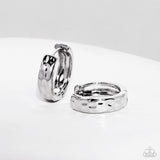 Hammered Hyperaware - Silver - Paparazzi Accessories