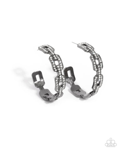 Downtown Decadence - Black - Paparazzi Accessories