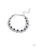 Fateful Finish - Blue - Paparazzi Accessories