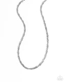 Chain Confrontation - Silver - Paparazzi Accessories