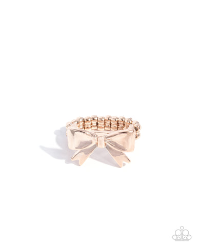 Becoming Brilliant - Rose Gold - Paparazzi Accessories
