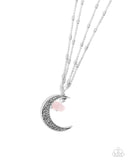 Crescent Charm - Pink - Paparazzi Accessories