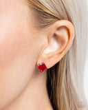 Squared Soprano - Red - Paparazzi Accessories