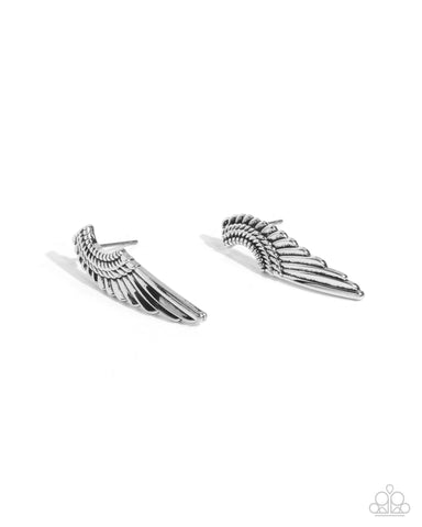 Angelic Altitude - Silver - Paparazzi Accessories
