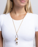 Limitless Lanyard - Gold - Paparazzi Accessories