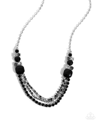 Relaxed Refinement - Black - Paparazzi Accessories