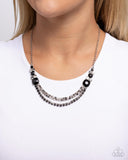 Relaxed Refinement - Black - Paparazzi Accessories